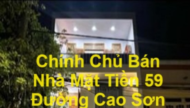 Chính Chủ Bán Nhà Mặt Tiền 59 Đường Cao Sơn Pháo, Phường Hoà An, Cẩm Lệ, Đà Nẵng